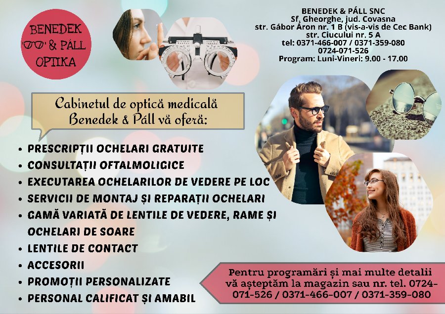 OPTICA - BENEDEK & PÁLL SNC
